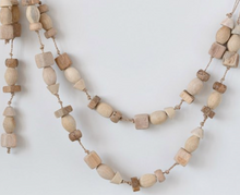 Load image into Gallery viewer, Mango Wood Bead Garland 72&quot;
